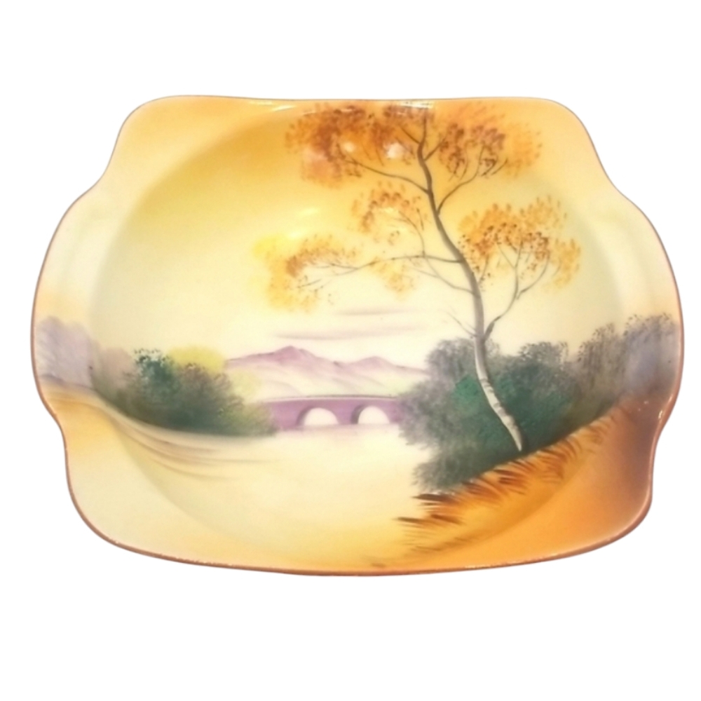 Early Mid-Century Noritake Hand-Painted Bowl
